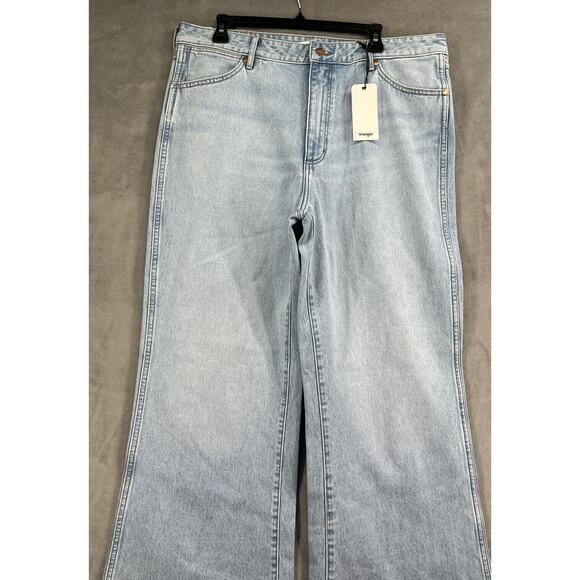 Free People Wrangler Bonnie Loose Flare Size 32/32 - Picture 2 of 11